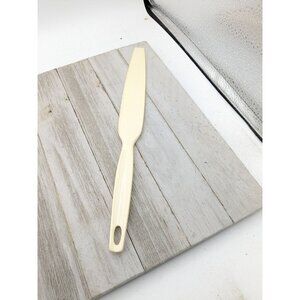 Foley Icing Spatula #2 Spreader Serrated Knife 12" Nylon Plastic Almond